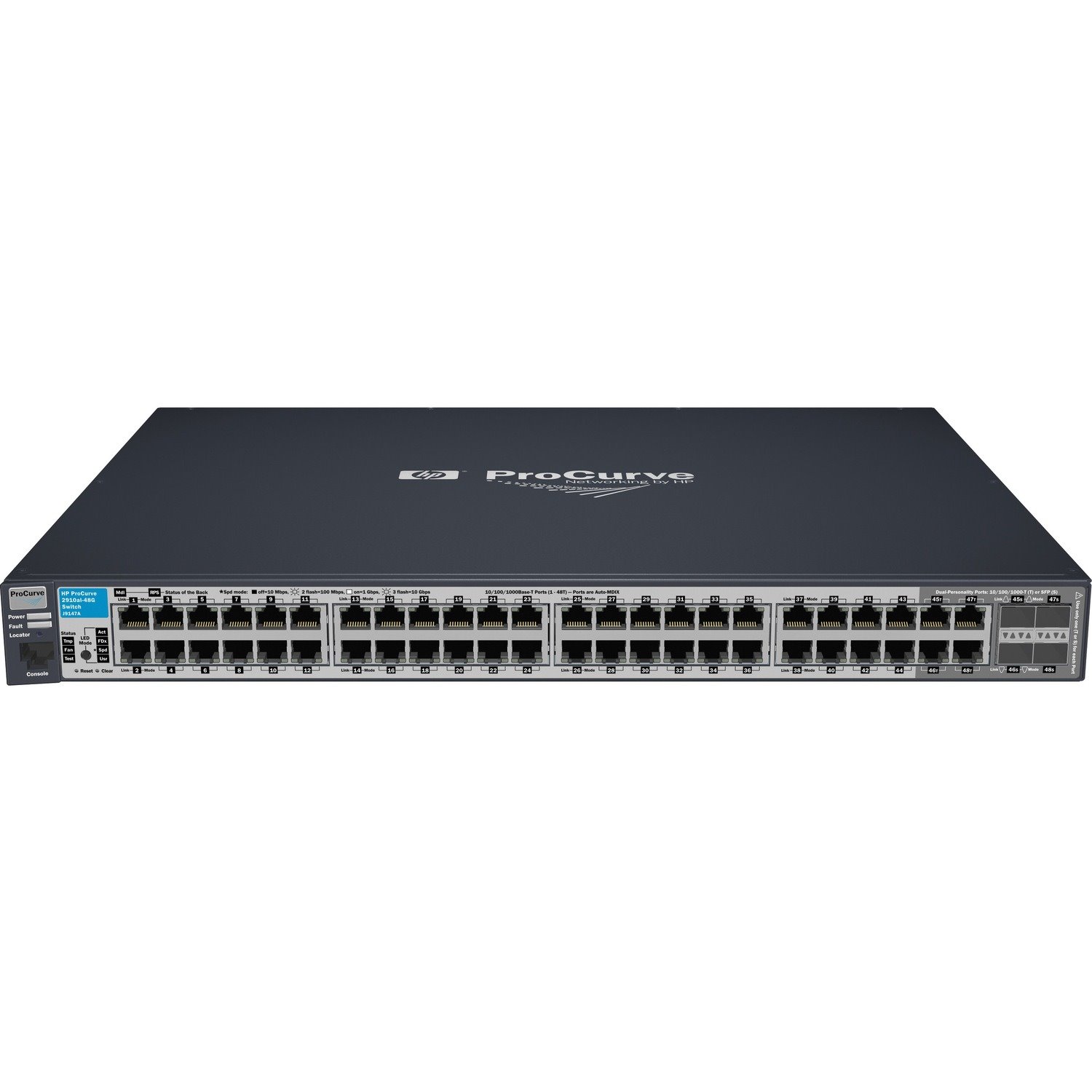 HPE SOURCING - CERTIFIED PRE-OWNED ProCurve 2910al-48G Ethernet Switch