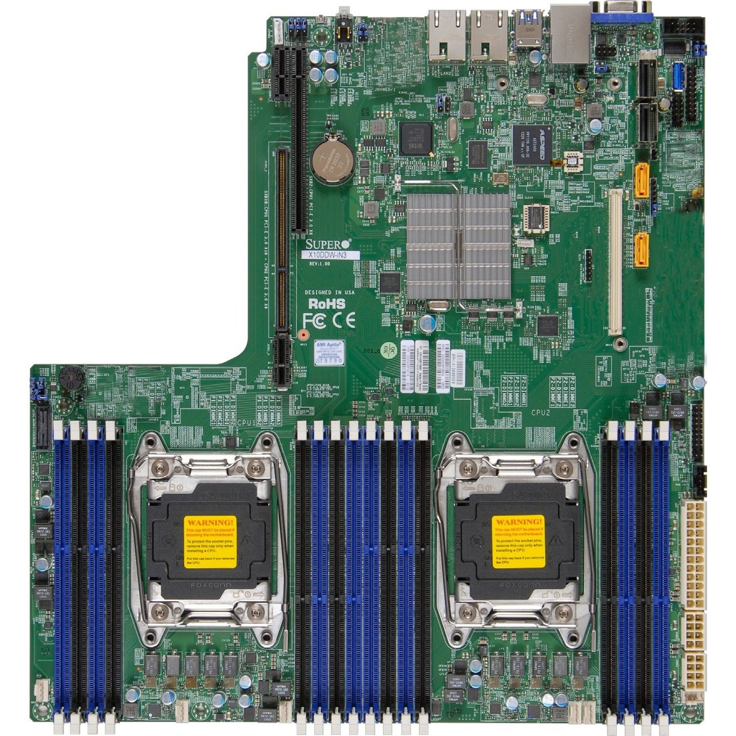 Supermicro X10DDW-i Server Motherboard - Intel C612 Chipset - Socket LGA 2011-v3 - Proprietary Form Factor