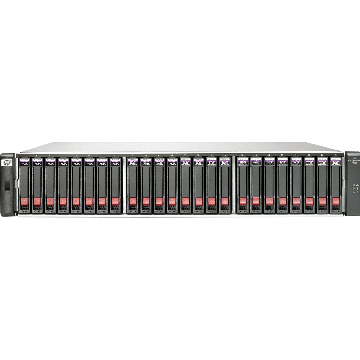 HPE 24 x Total Bays SAN Storage System - 7.20 TB HDD - 2U Rack-mountable