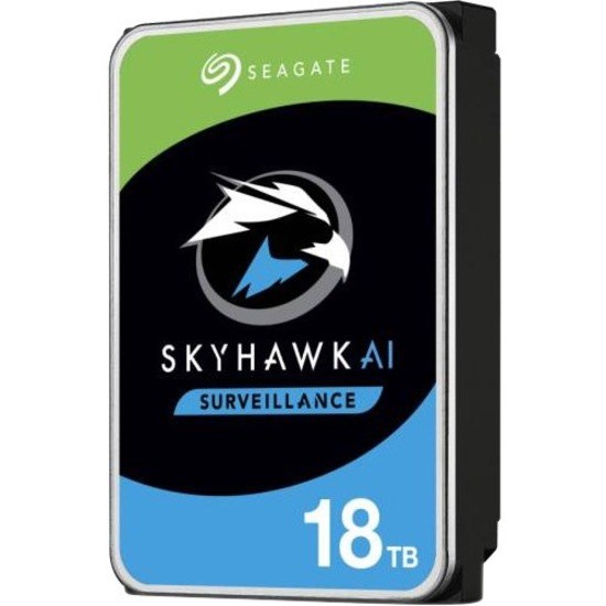 Seagate SkyHawk AI ST18000VE002 18 TB Hard Drive - 3.5" Internal - SATA (SATA/600)