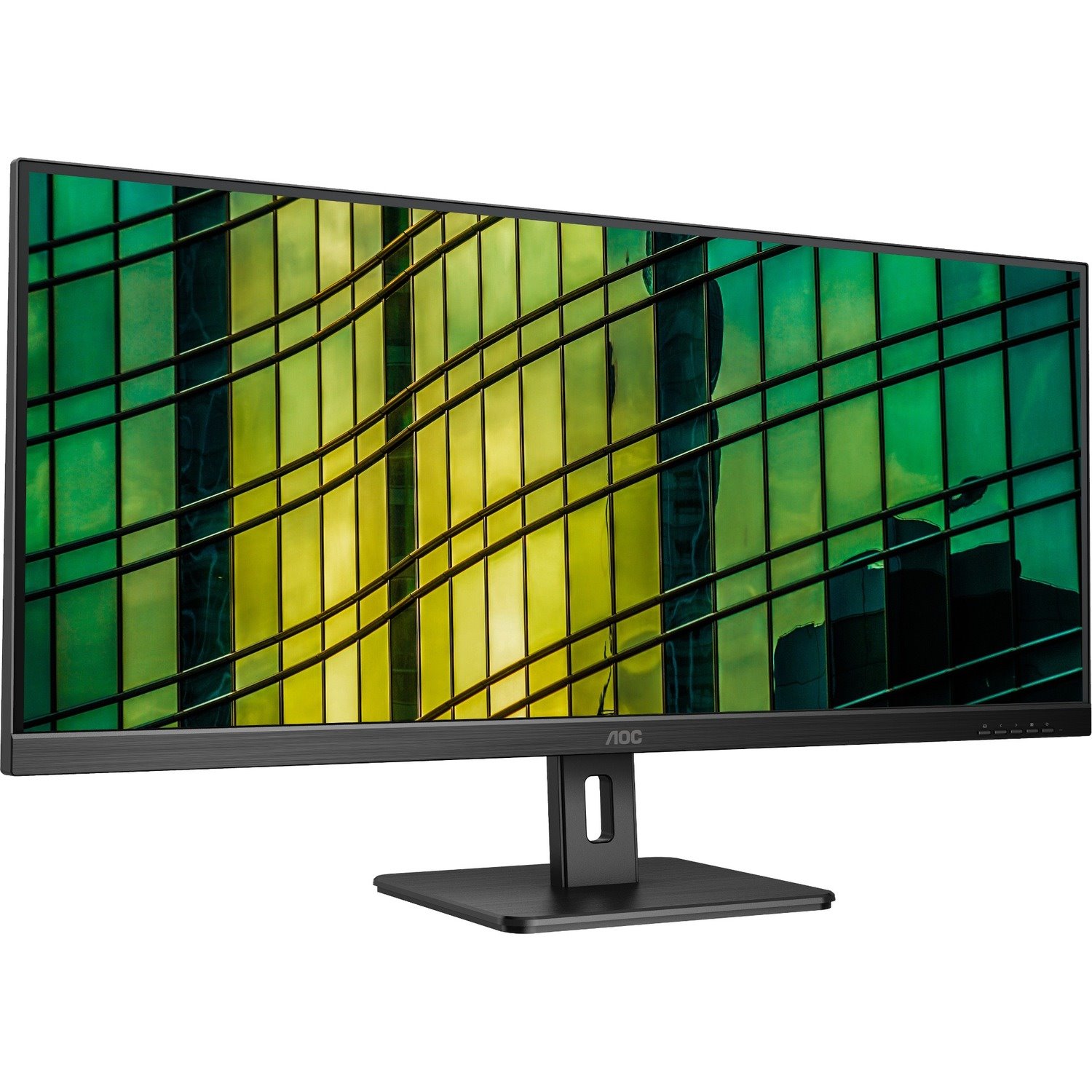 AOC Essential U34E2M/BK 34" Class WQHD LCD Monitor - 21:9 - Black