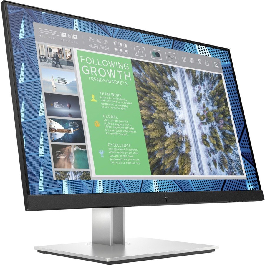 HP E24q G4 23.8" QHD LED LCD Monitor - 16:9