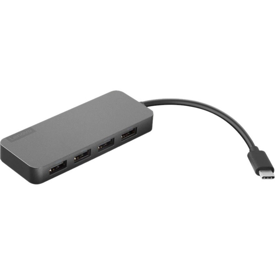 Lenovo USB Hub - USB Type C - External - Iron Grey