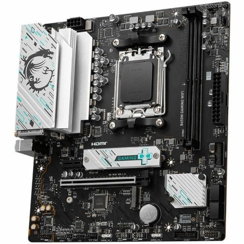 MSI B650M GAMING WIFI Gaming Desktop Motherboard - AMD B650 Chipset - Socket AM5 - Micro ATX