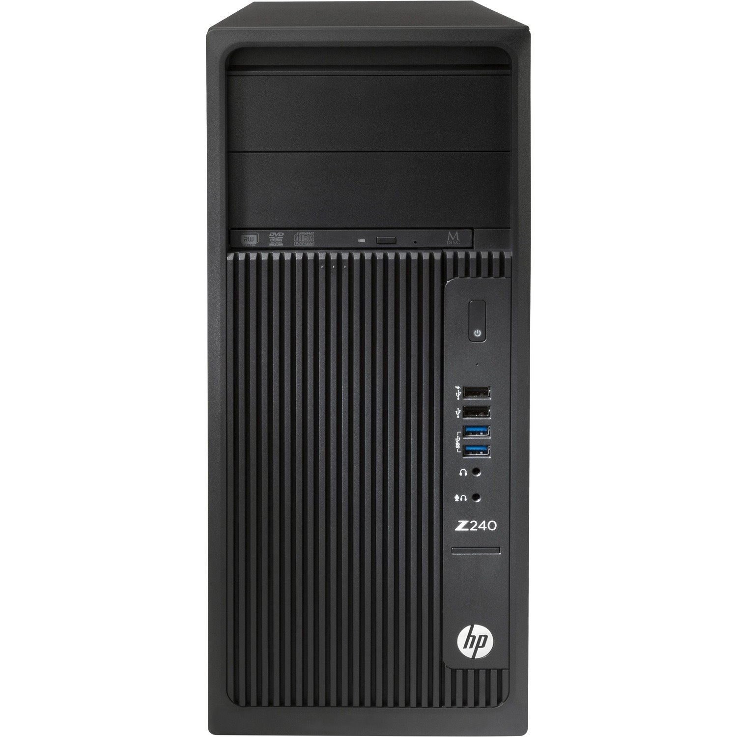 HP Z240 Workstation - 1 x Intel Core i5 Quad-core (4 Core) i5-6600 6th Gen 3.30 GHz - 8 GB DDR4 SDRAM RAM - 1 TB HDD - Mini-tower - Black