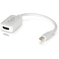 C2G Mini DisplayPort to HDMI Adapter - Mini DP to HDMI Adapter - DisplayPort 1.2 - White - M/F