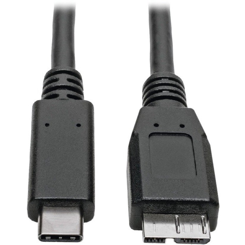 Eaton Tripp Lite Series USB-C to USB Micro-B Cable (M/M) - USB 3.2, Gen 1 (5 Gbps), Thunderbolt 3 Compatible, 6 ft. (1.83 m)