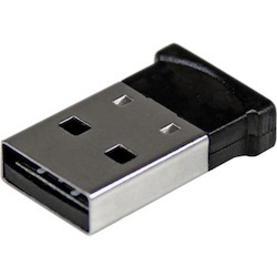 StarTech.com Bluetooth Adapter - Mini Bluetooth 4.0 USB Adapter - 50m/165ft Wireless Bluetooth Dongle - Smart Ready LE+EDR (USBBT1EDR4)