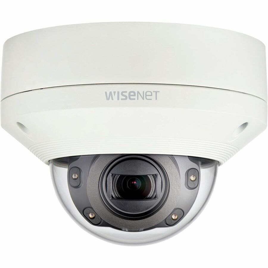 Wisenet XNV-6080R 2 Megapixel Full HD Network Camera - Color - Dome - Ivory - TAA Compliant