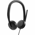 Dell WH3024 Wired On-ear, Over-the-head Stereo Headset