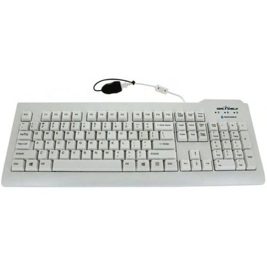 Seal Shield Clean Seal Medical Keyboard International Layout