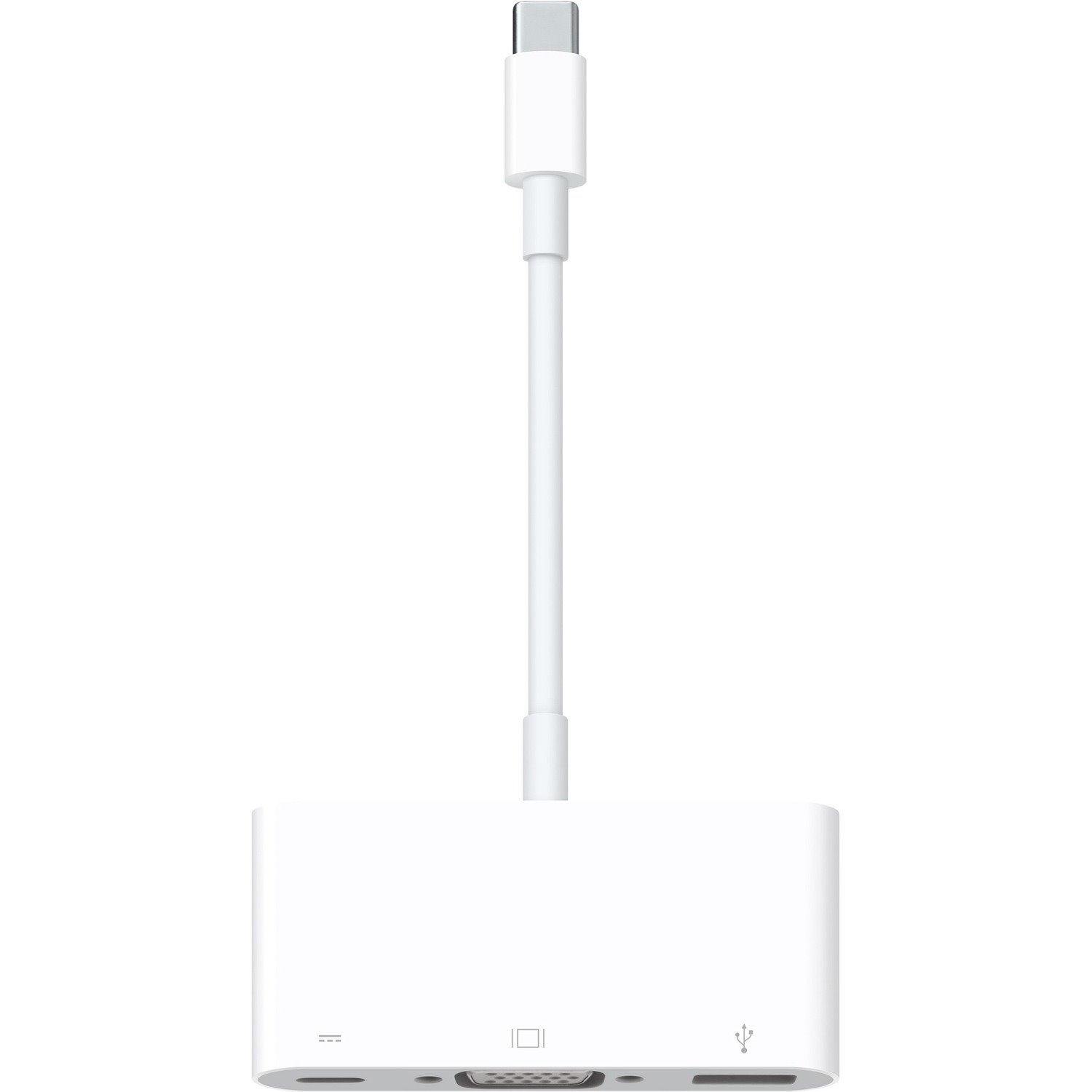 Apple USB/VGA Video/Data Transfer Cable for MacBook, iPad, iPod, iPhone, Camera, Projector, TV, Flash Drive