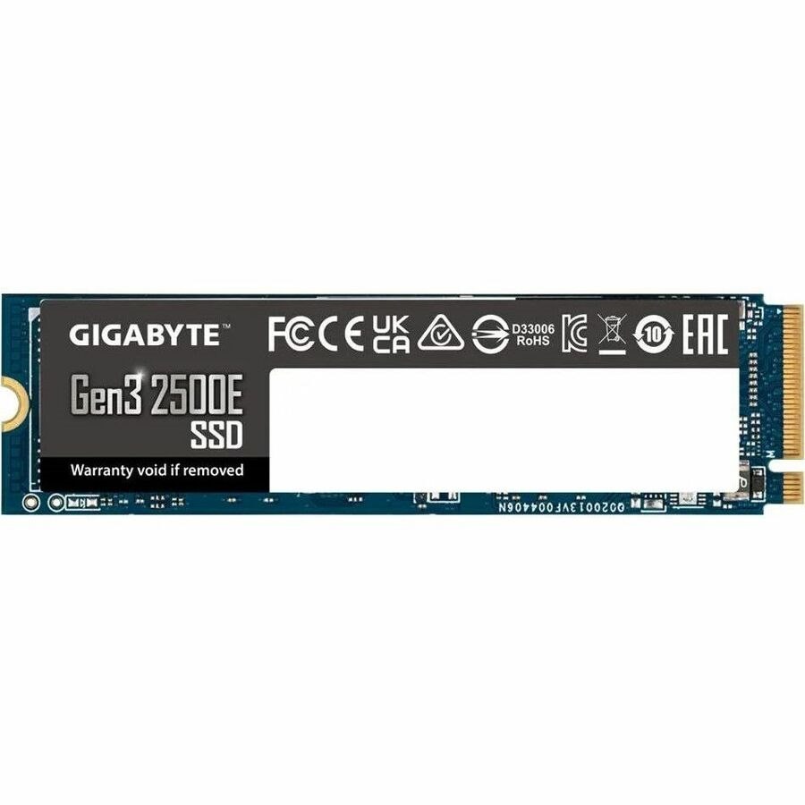 Gigabyte Gen3 2500E 500 GB Solid State Drive - M.2 2280 Internal - PCI Express NVMe (PCI Express NVMe 3.0 x4)