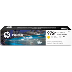 HP 976Y Original Extra High Yield Page Wide Ink Cartridge - Yellow Pack