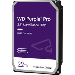 WD Purple Pro WD221PURP 22 TB Hard Drive - 3.5" Internal - SATA (SATA/600) - Conventional Magnetic Recording (CMR) Method