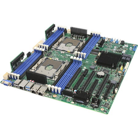 Intel S2600STBR Server Motherboard - Intel C624 Chipset - Socket P - Intel Optane Memory Ready - SSI EEB