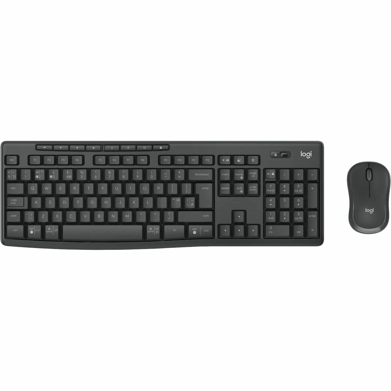 Logitech MK370 Keyboard & Mouse - QWERTY - English (UK)