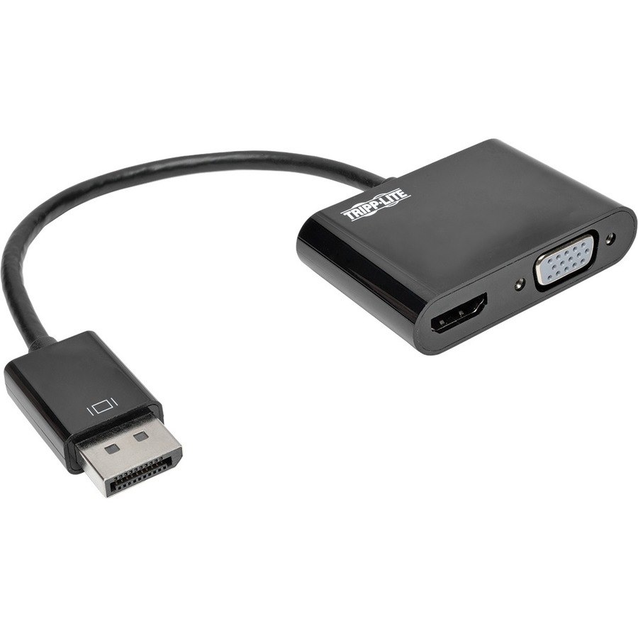 Tripp Lite by Eaton DisplayPort to VGA/HDMI All-in-One Converter Adapter, DP ver 1.2, 4K 30 Hz HDMI, 50 Pack