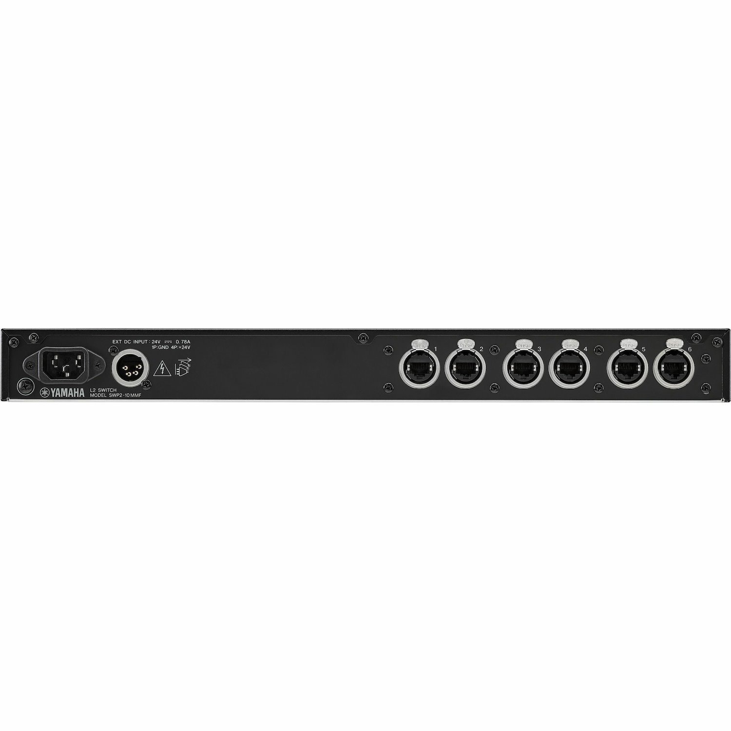 Yamaha SWP2-10MMF 10-Gigabit Dante Switch