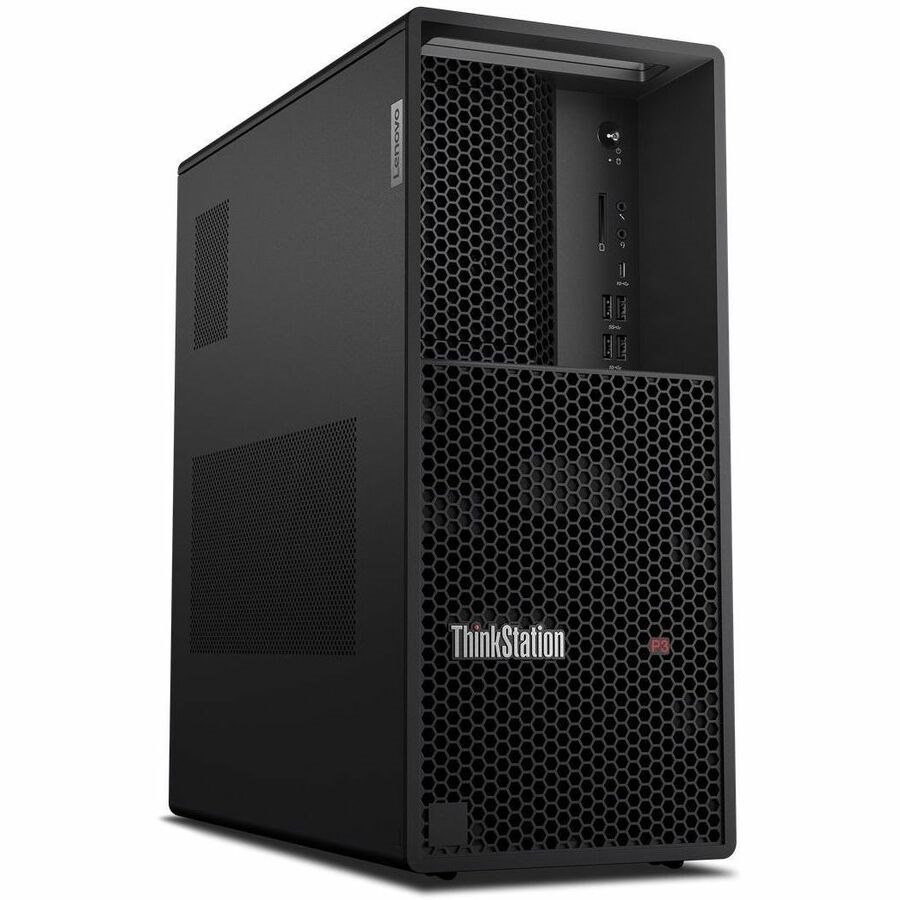 Lenovo ThinkStation P3 30GS00GPUS Workstation - 1 x Intel Core i7 14th Gen i7-14700 - vPro Technology - 32 GB - 1 TB SSD - Tower