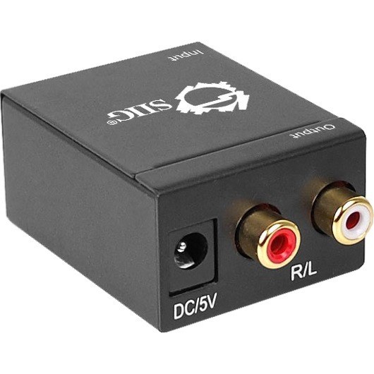 SIIG Digital to Analog Audio Converter