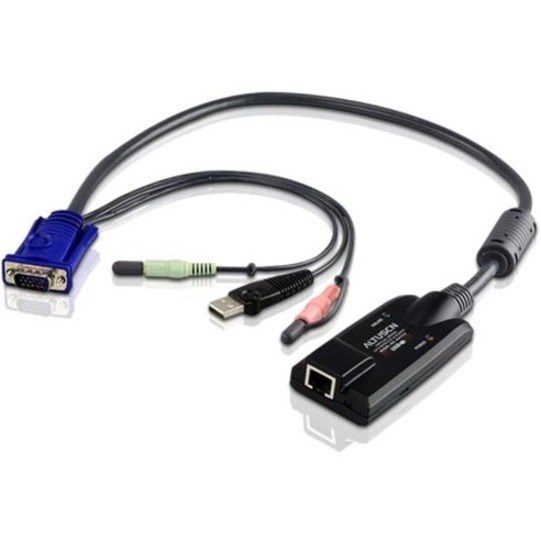 ATEN KA7176 Mini-phone/RJ-45/USB/VGA KVM Cable for KVM Switch - 1