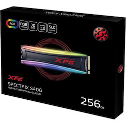 XPG SPECTRIX S40G AS40G-256GT-C 256 GB Solid State Drive - M.2 2280 Internal - PCI Express NVMe (PCI Express NVMe 3.0 x4)