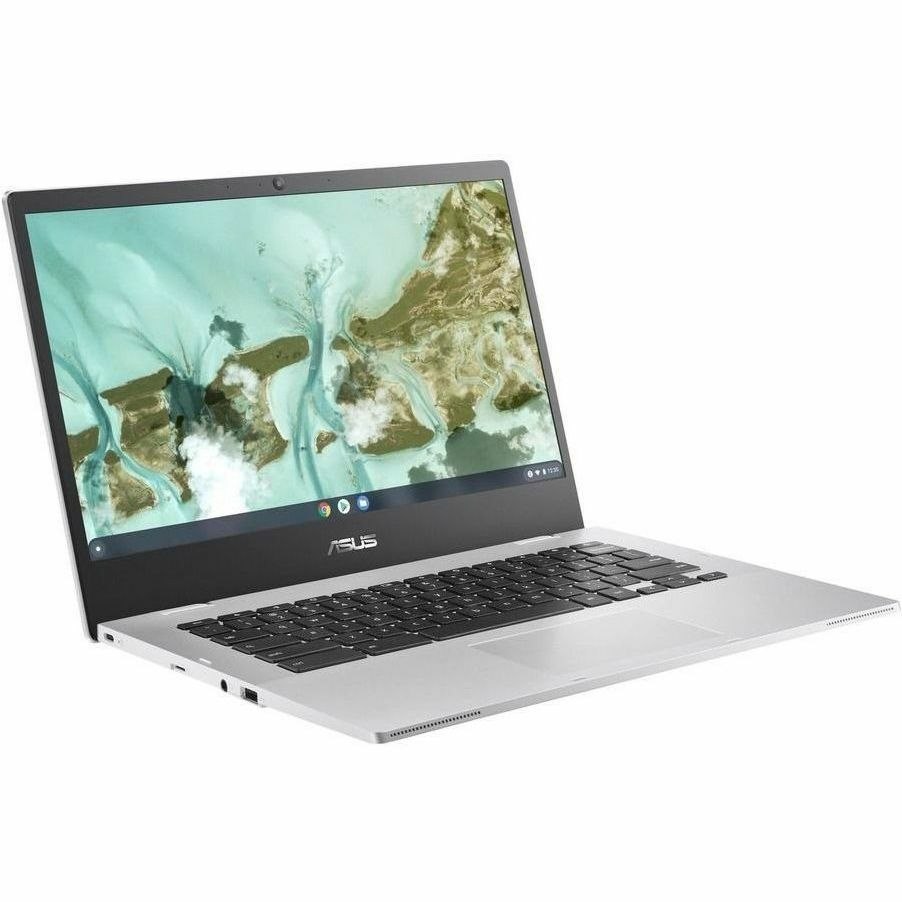 Asus Chromebook CX1 CX1400 CX1400CKA-WS01-CB 14" Chromebook - Intel Celeron N4500 - 4 GB - 64 GB Flash Memory - Transparent Silver