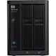WD My Cloud Pro PR2100 2 x Total Bays NAS Storage System - 20 TB HDD - Intel Pentium N3710 Quad-core (4 Core) 1.60 GHz - 4 GB RAM - DDR3L SDRAM Desktop