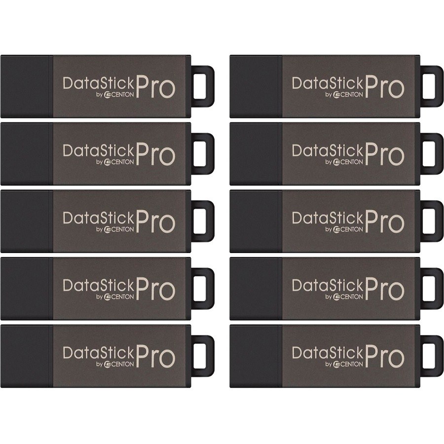 Centon 4GB DataStick Pro USB 2.0 Flash Drive - 10 Pack