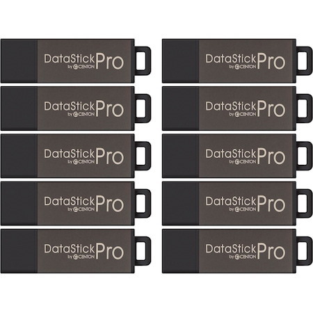 Centon 16GB DataStick Pro USB 2.0 Flash Drive - 10 Pack