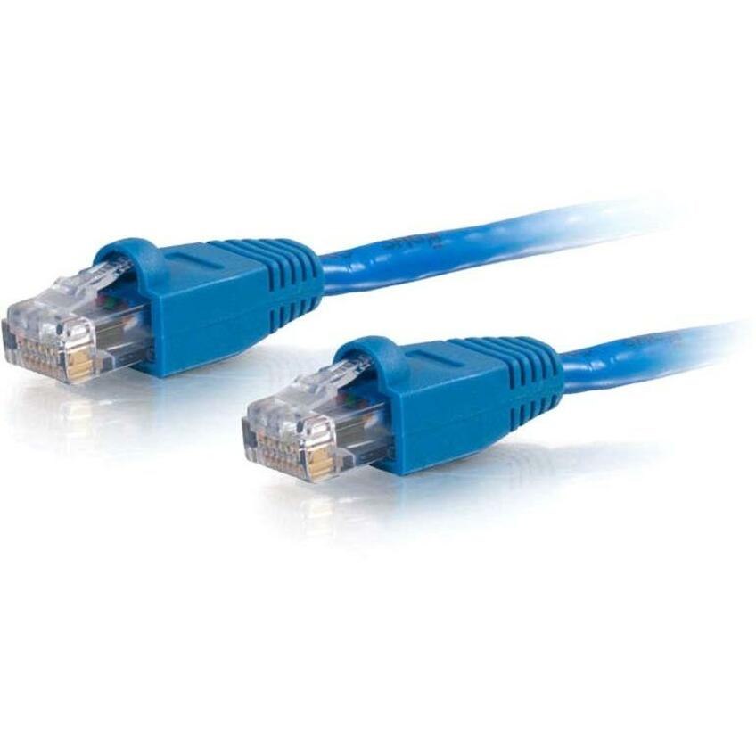 C2G 1ft Cat6 Snagless Unshielded (UTP) Network Patch Cable (USA-Made) - Blue