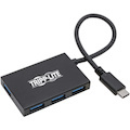 Tripp Lite 4-Port USB Hub USB 3.2 Gen 2 10 Gbps 4 USB-A Ports Thunderbolt 3 Aluminum Housing