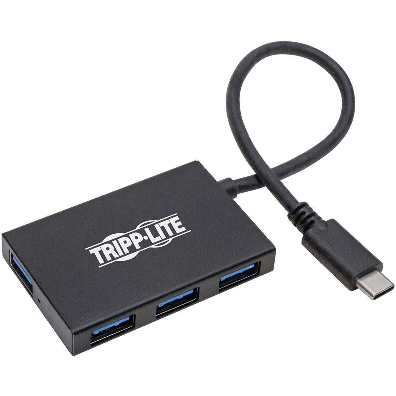 Tripp Lite USB C Hub 4-Port USB-A USB 3.1 Gen 2 10 Gbps Portable Aluminum