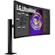 LG Ultrawide 34BP88CN-B 34" Class UW-QHD Curved Screen LCD Monitor - 21:9 - Black