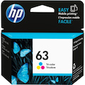 HP 63 Original Inkjet Ink Cartridge - Tri-colour Pack