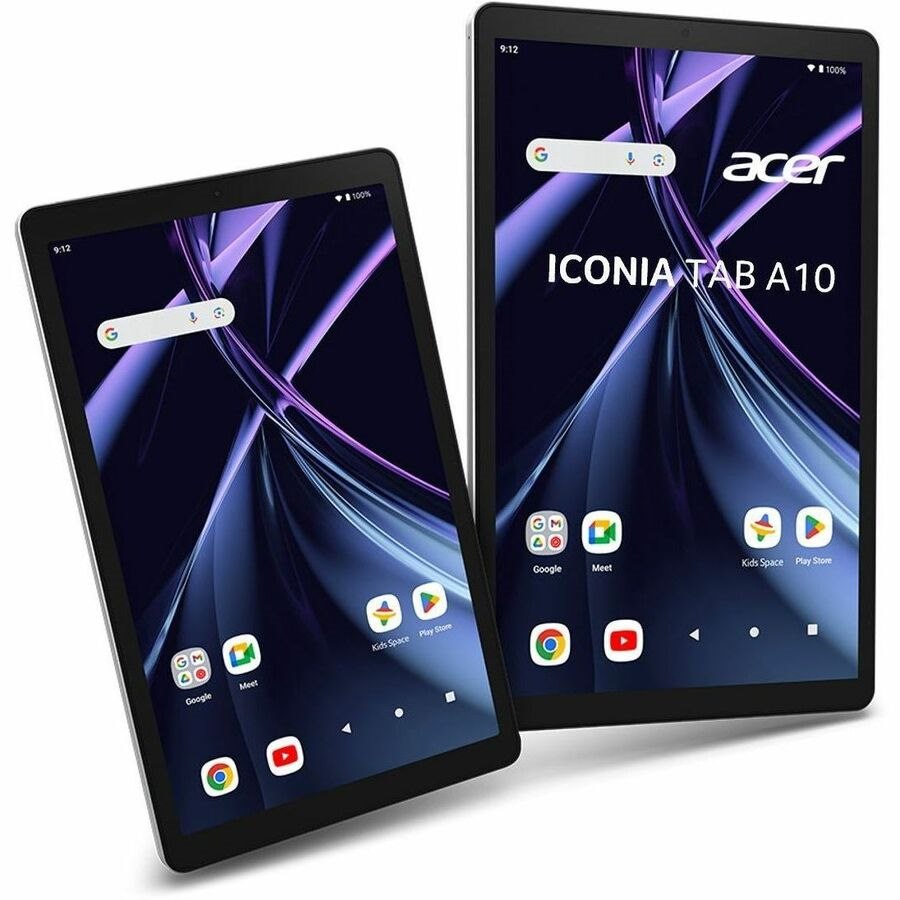 Acer Iconia Tab A10 A10-21 A10-21-A6V9 Tablet - 25.7 cm (10.1") WXGA - Allwinner A523 - 4 GB - 64 GB Storage - Silver