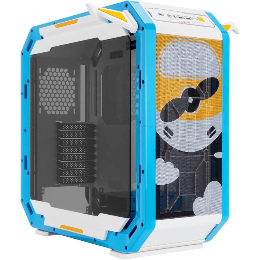 In Win IW-CS-CASEMONSTERS-002 Computer Case - EATX, ATX, Micro ATX, Mini ITX Motherboard Supported - Mid-tower - Tempered Glass, SECC, Acrylonitrile Butadiene Styrene (ABS)