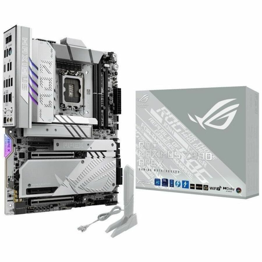 Asus ROG Maximus Z890 Apex Gaming Desktop Motherboard - Intel Z890 Chipset - Socket LGA-1851 - ATX