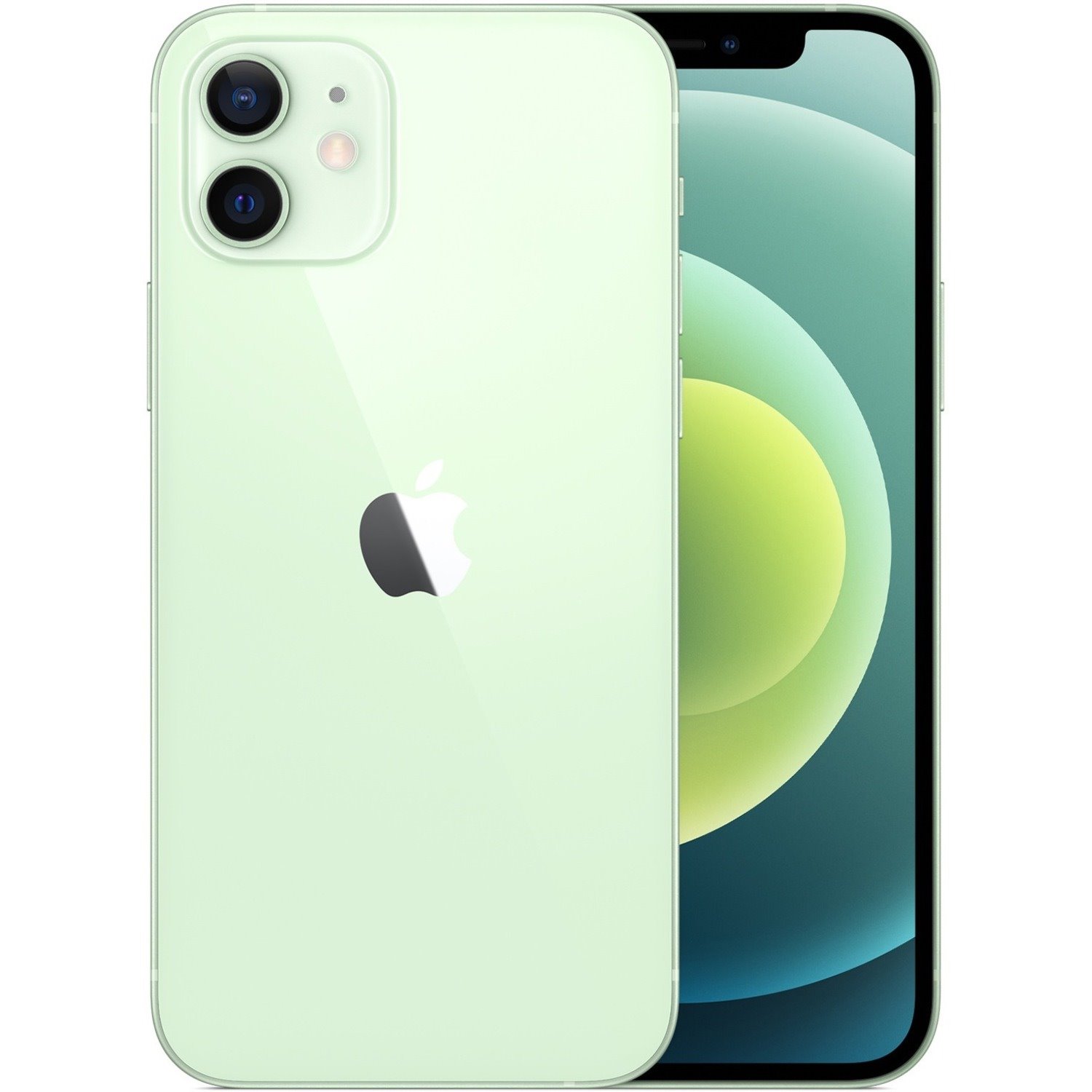 Apple iPhone 12 A2403 64 GB Smartphone - 15.5 cm (6.1") OLED 2532 x 1170 - Dual-core (2 Core) 3.10 GHz Quad-core (4 Core) 1.80 GHz - 4 GB RAM - iOS 14 - 5G - Green