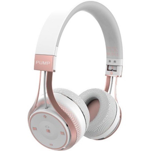 BlueAnt Pump Soul Wireless Behind-the-neck Stereo Headset - White Rose Gold