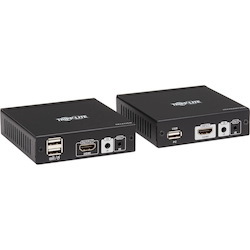 Tripp Lite HDMI HDBaseT KVM Console Extender Over Cat6 2 USB IR 4K @ 30Hz