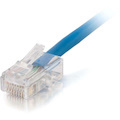 C2G 7ft Cat5e Non-Booted Unshielded (UTP) Network Patch Cable (Plenum Rated) - Blue