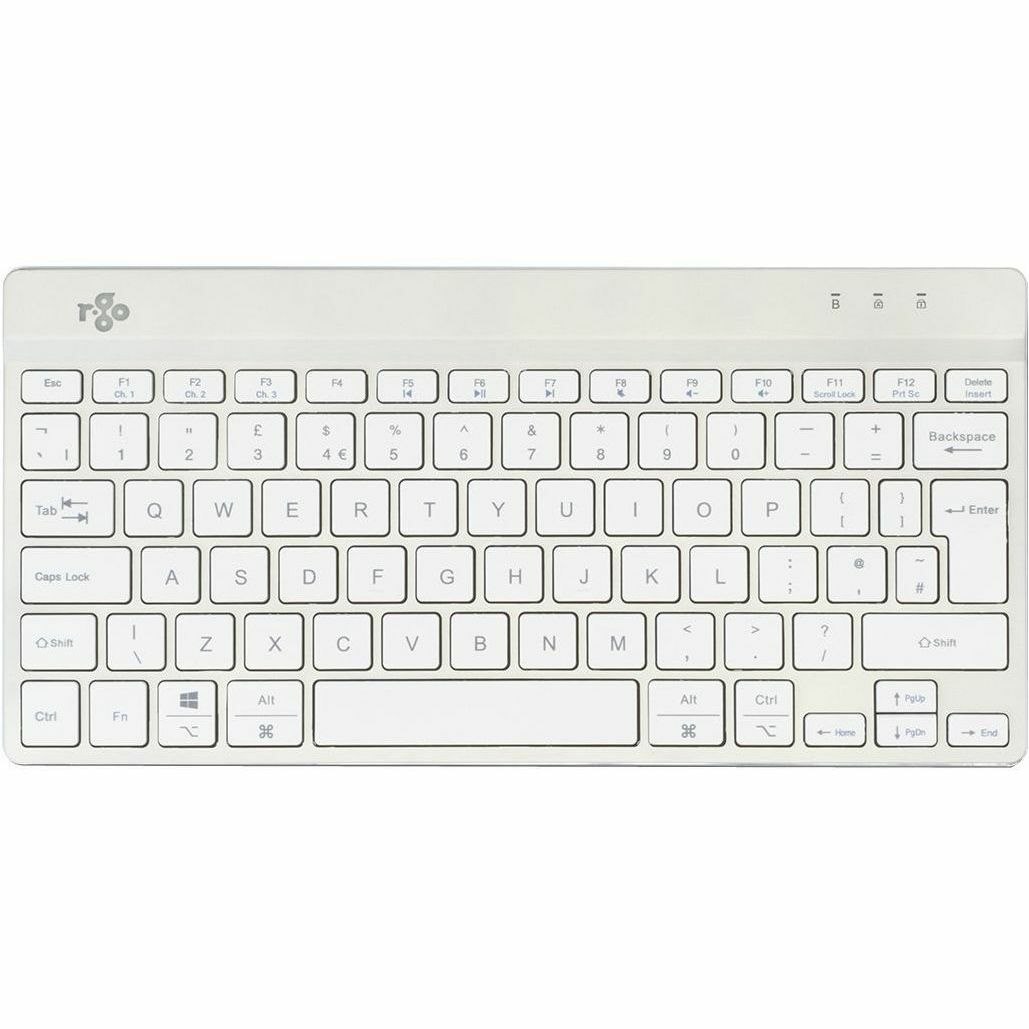 R-Go Compact Break ergonomic keyboard, QWERTY (UK)