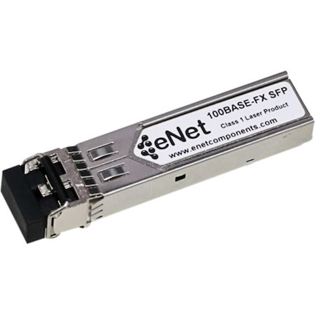ENET Linksys Compatible MFEFX1 TAA Compliant Functionally Identical 100BASE-FX SFP 1310nm Duplex LC Connector