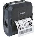 Brother RuggedJet RJ4030 Direct Thermal Printer - Monochrome - Portable - Label Print - USB - Serial - Bluetooth
