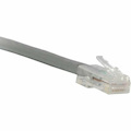 ENET Cat6 Gray 15 Foot Non-Booted (No Boot) (UTP) High-Quality Network Patch Cable RJ45 to RJ45 - 15Ft