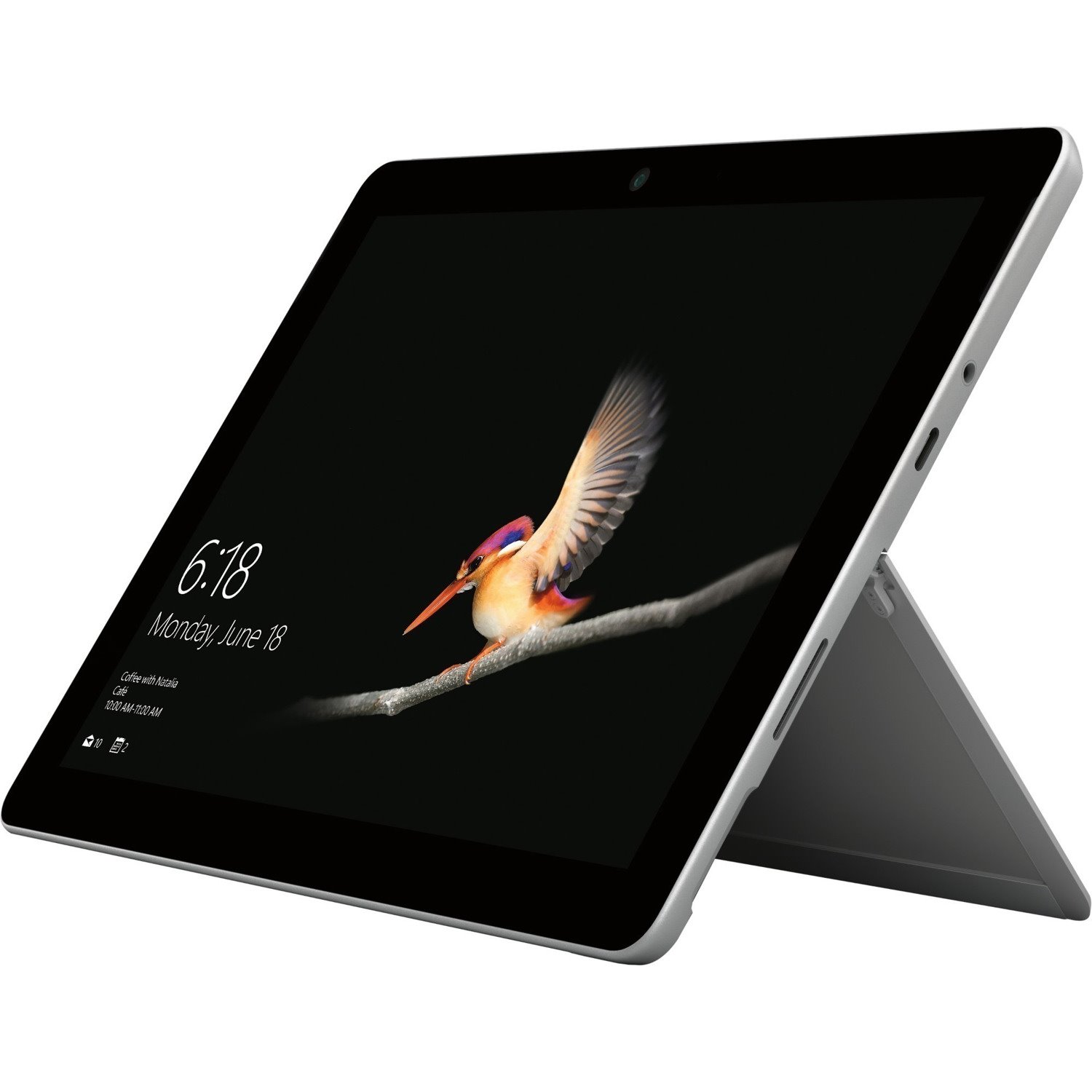 Microsoft- IMSourcing Surface Go Tablet - 10" - 4 GB - 64 GB Storage - Windows 10 S - Silver