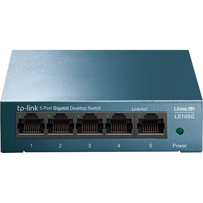 TP-Link LiteWave LS105G 5 Ports Ethernet Switch - Gigabit Ethernet - 10/100/1000Base-T