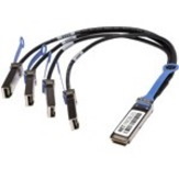 Netpatibles-IMSourcing DS QSFP-4SFP10G-CU4M-NP QSFP+/SFP+ Network Cable